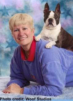 Jeri Good and Champion Boston, Cosmo - photo credit Woof Studios